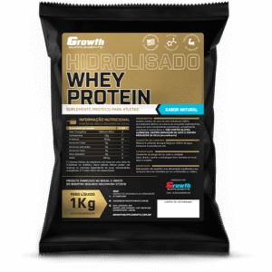 WHEY PROTEIN HIDROLISADO (1KG) (SABOR NATURAL) - GROWTH SUPPLEMENTS