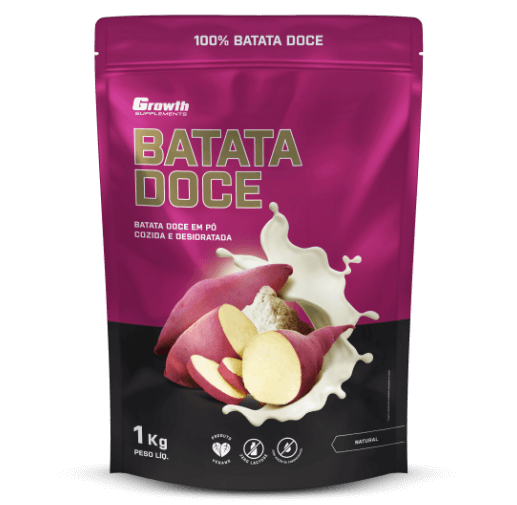 100% Batata doce em pó 1kg - Growth Supplements