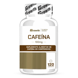 CAFEÍNA 100MG 120COMP - GROWTH SUPPLEMENTS