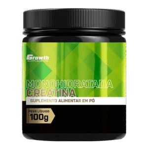 CREATINA MONOHIDRATADA 100G - GROWTH SUPPLEMENTS