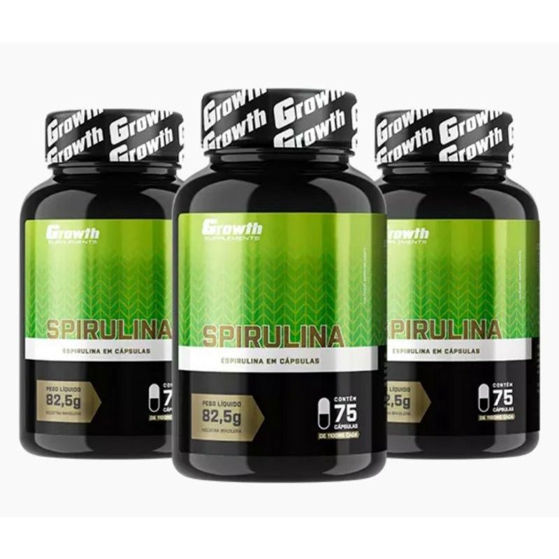 Spirulina (75 Cápsulas)
