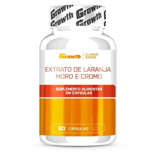 EXTRATO DE LARANJA MORO E CROMO 60SOFT - GROWTH SUPPLEMENTS
