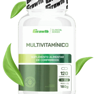 MULTIVITAMÍNICO VEGANO 120COMP - GROWTH SUPPLEMENTS