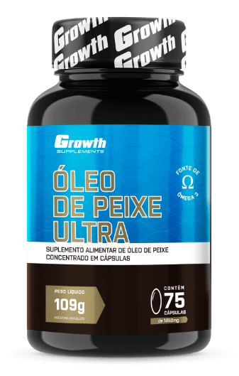 ÓLEO DE PEIXE ULTRA (75 SOFTGEL) - GROWTH SUPPLEMENTS
