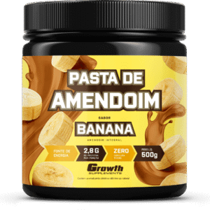 PASTA DE AMENDOIM SABOR BANANA 500G