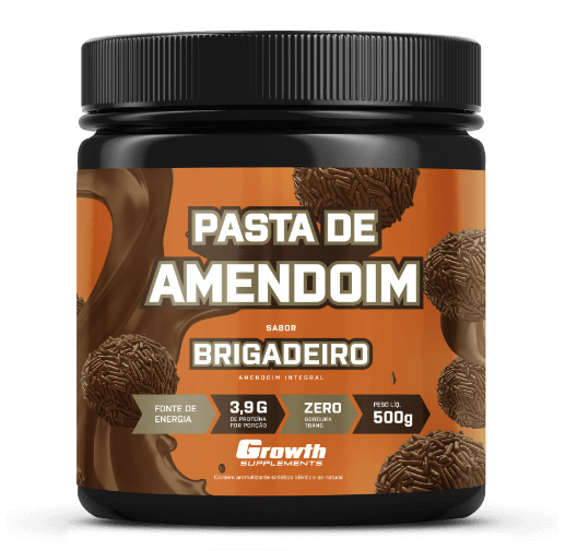 PASTA DE AMENDOIM SABOR BRIGADEIRO 500G