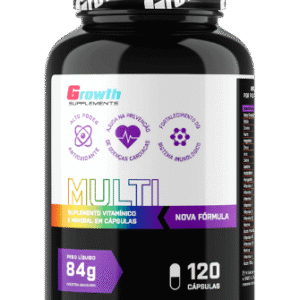 MULTIVITAMÍNICO (120 CÁPS) (NOVA FÓRMULA) - GROWTH SUPPLEMENTS