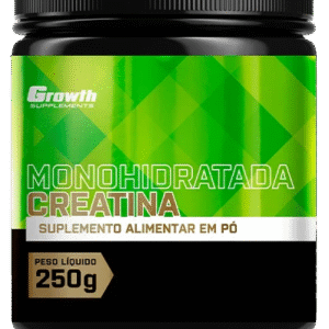 CREATINA MONOHIDRATADA 250G - GROWTH SUPPLEMENTS