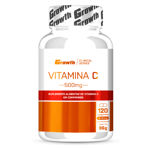 VITAMINA C 500MG 120COMP - GROWTH SUPPLEMENTS